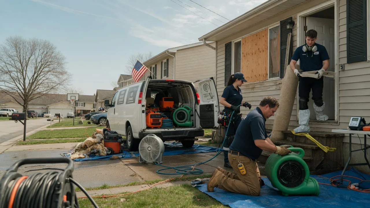 Water Damage Restoration in Addison, TX near me